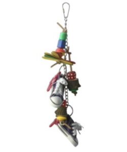 Adventure Bound Pieces of Eight Parrot Toy 